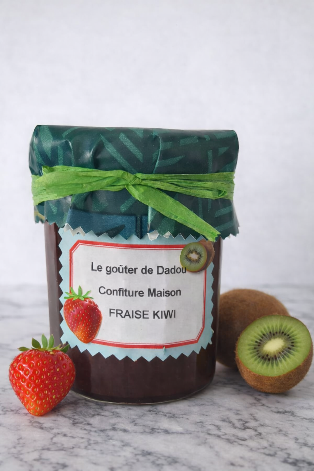 Confiture Maison Fraise Kiwi 375g