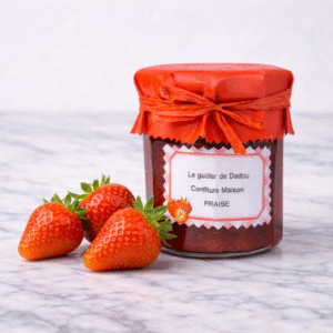 Confiture Maison de  Fraise 250g   Prix au kg : 15,60 €/kg